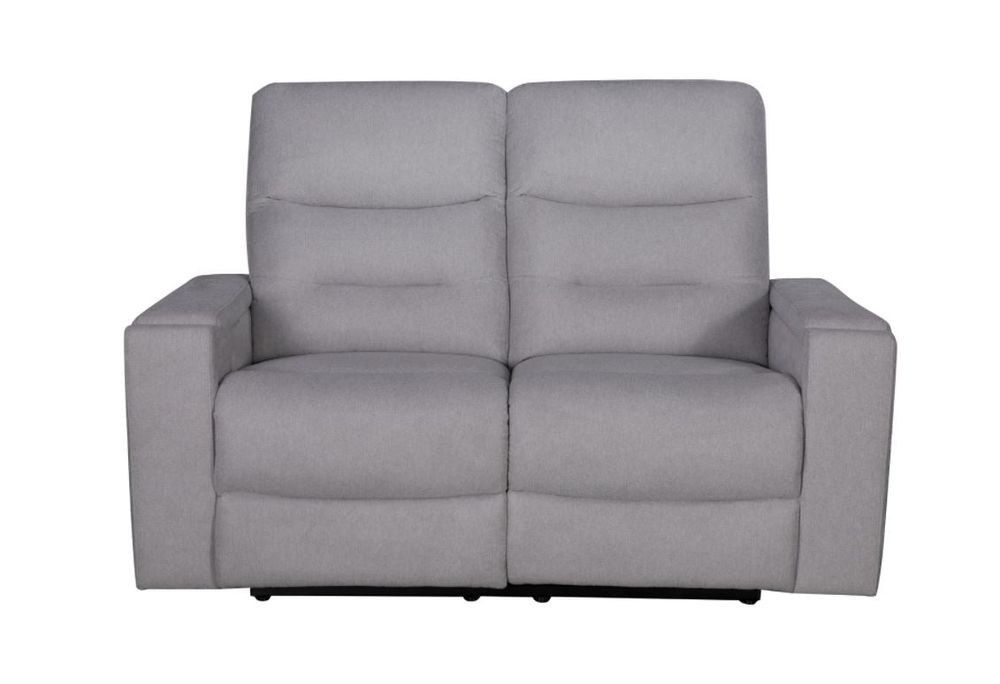 Roche  Power Recliner Loveseat- Light Grey