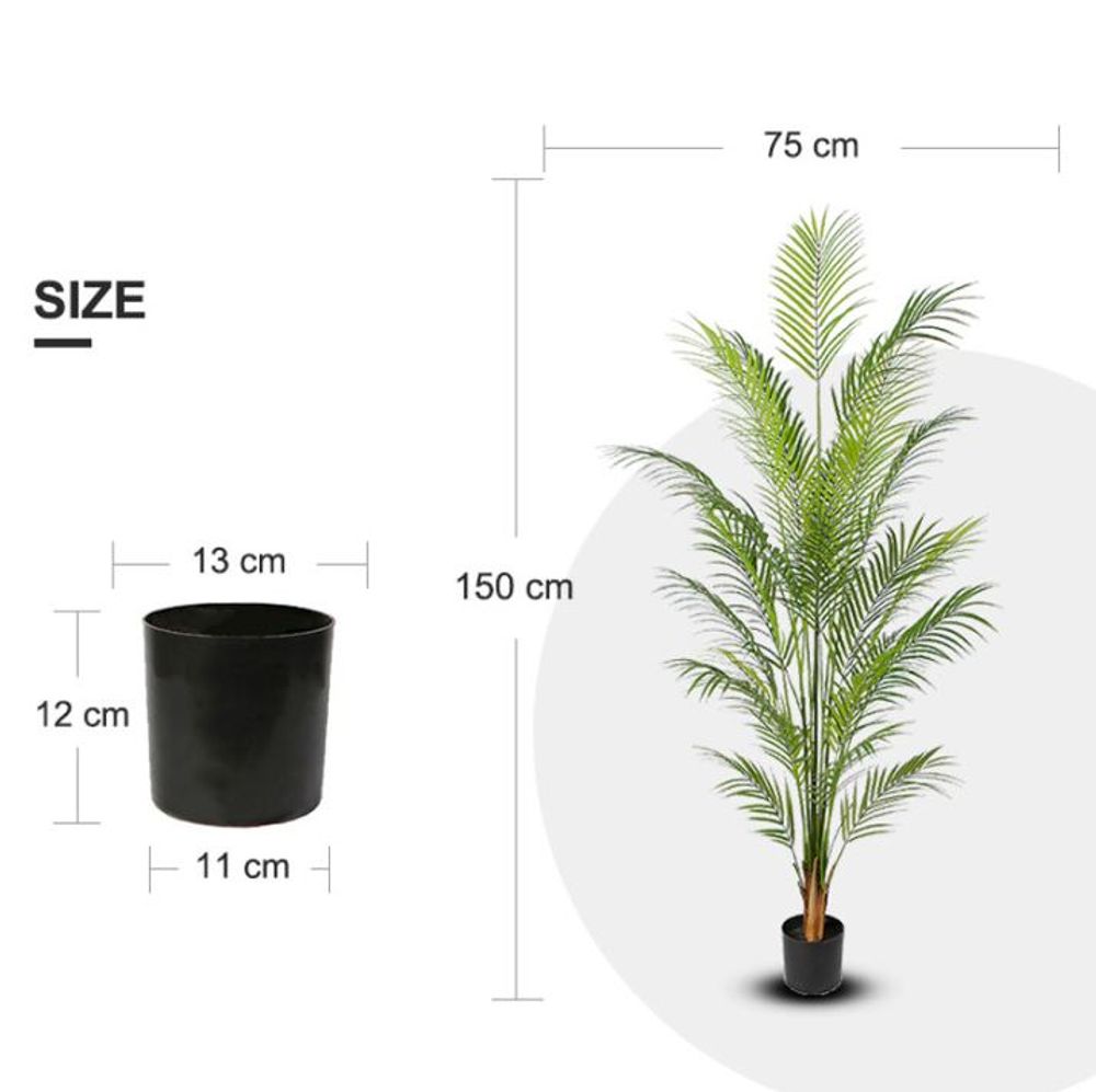 Areca Palm Faux Plant 150cm/ 59"