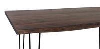 Live Edge Pinkcity Dining Table With Hair Pin Legs