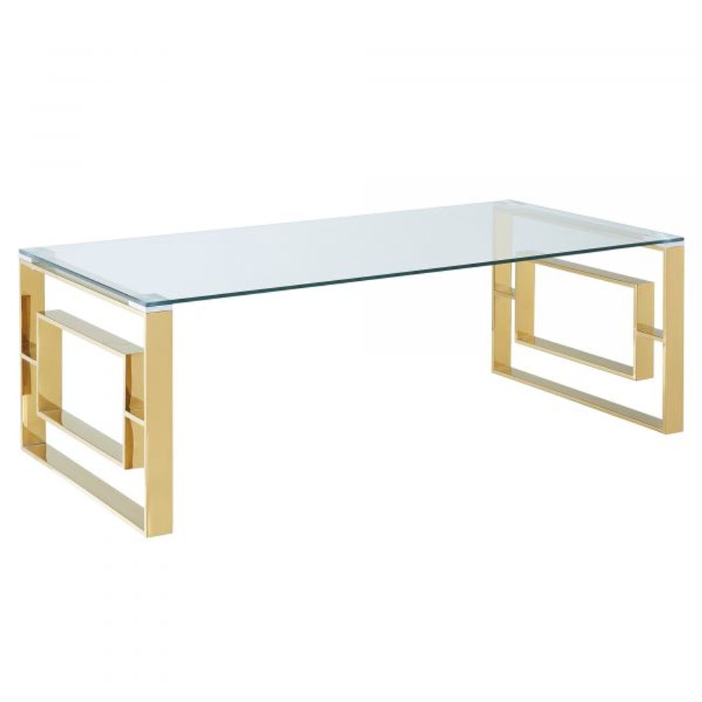 Eros Coffee Table in Gold