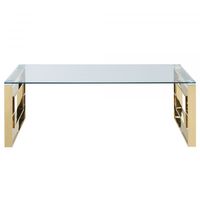 Eros Coffee Table in Gold