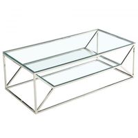 Dragor Coffee Table in Silver