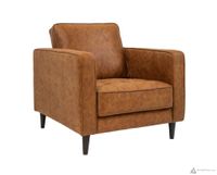 Ryder Mid Century Tufted Chair - SF203 BROWN