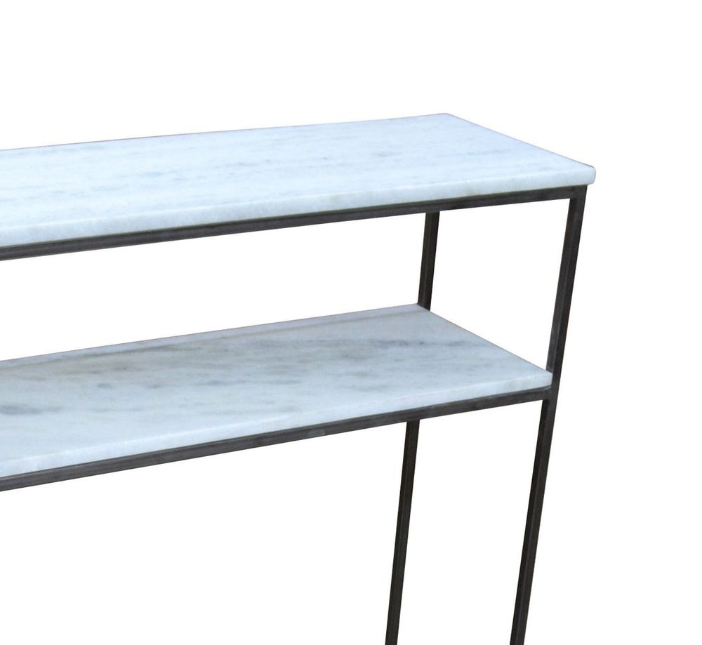 Marble Top Console Table