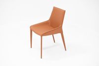 Tango Dining Chair-Orange/Brown Set of 2