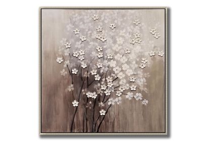 A Blaze of Whites Oil Painting ACN0567