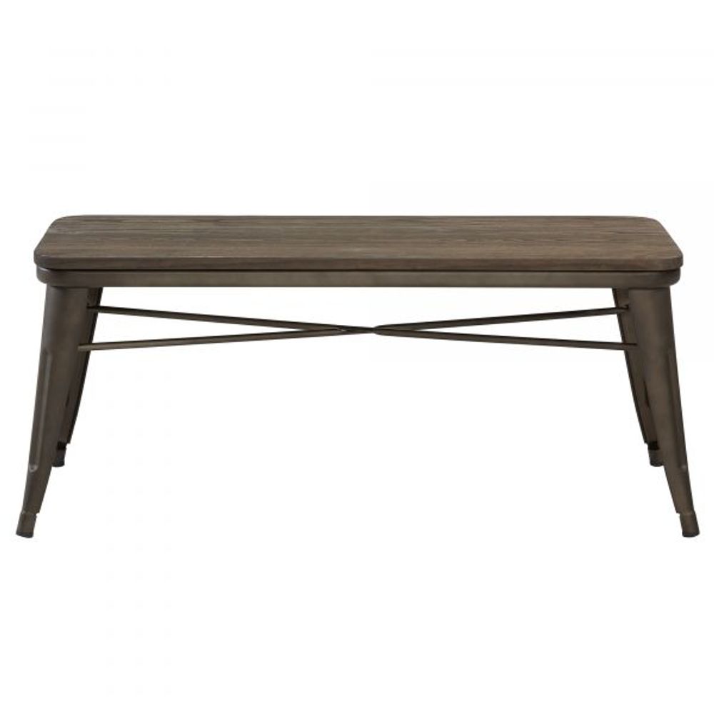 Modus Bench in Gunmetal