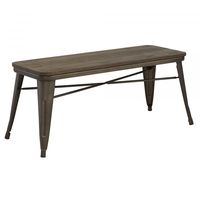 Modus Bench in Gunmetal