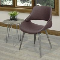 Serano Accent/Dining Chair in Brown