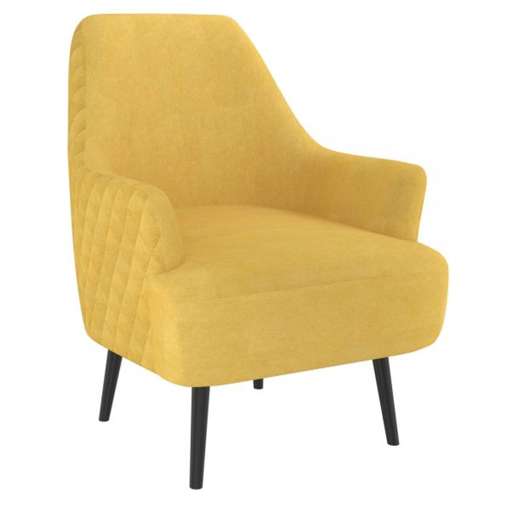 Nomi Accent Chair in Mustard