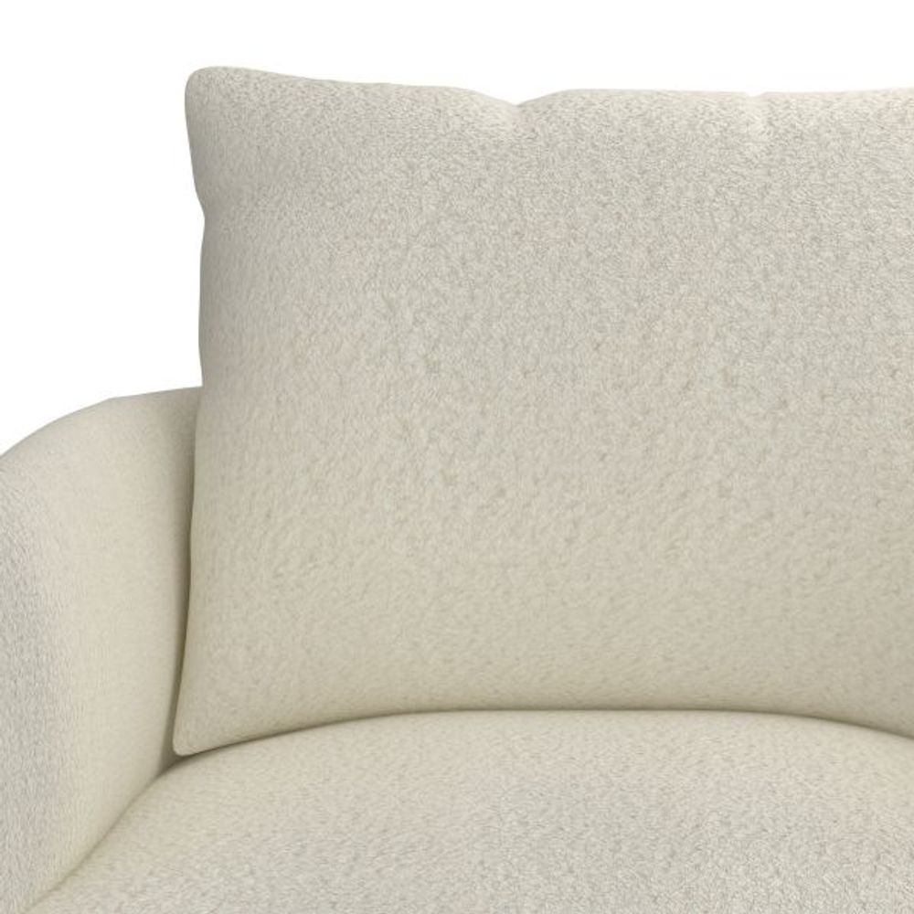 Zana Accent Chair in Cream Boucle