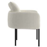 Zana Accent Chair in Cream Boucle