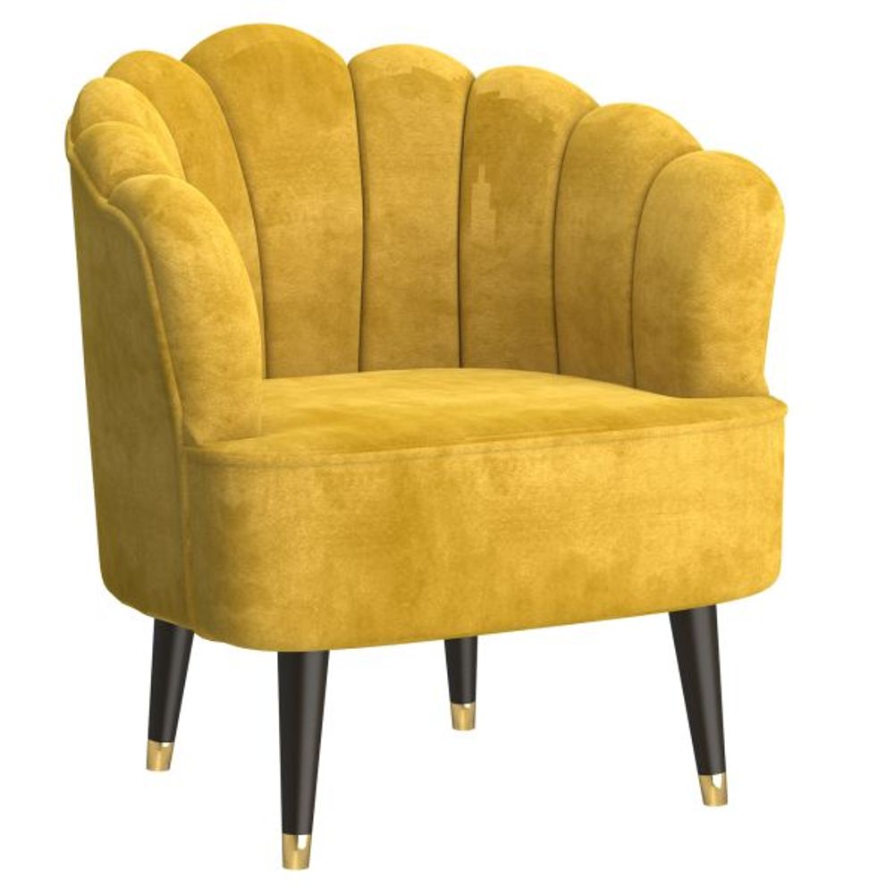 Ezra Accent Chair in Mustard