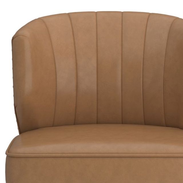 Kyrie Accent Chair in Saddle