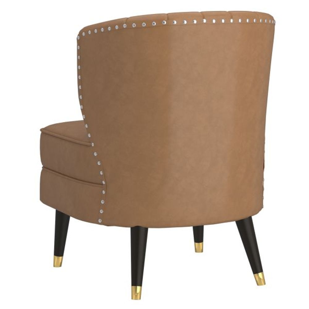 Kyrie Accent Chair in Saddle