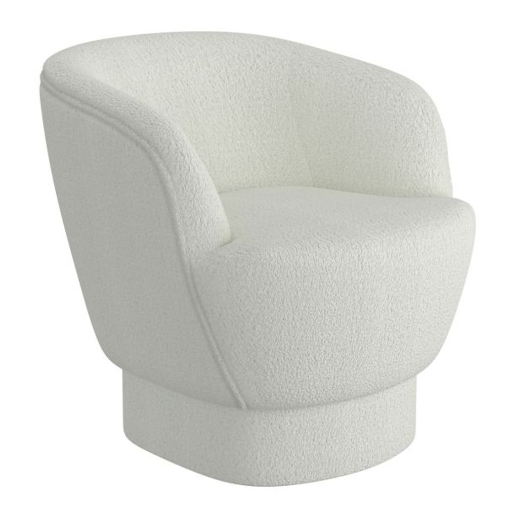 Cuddle Accent Chair in Boucle