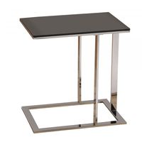 Mod Accent Table in Chrome/Black