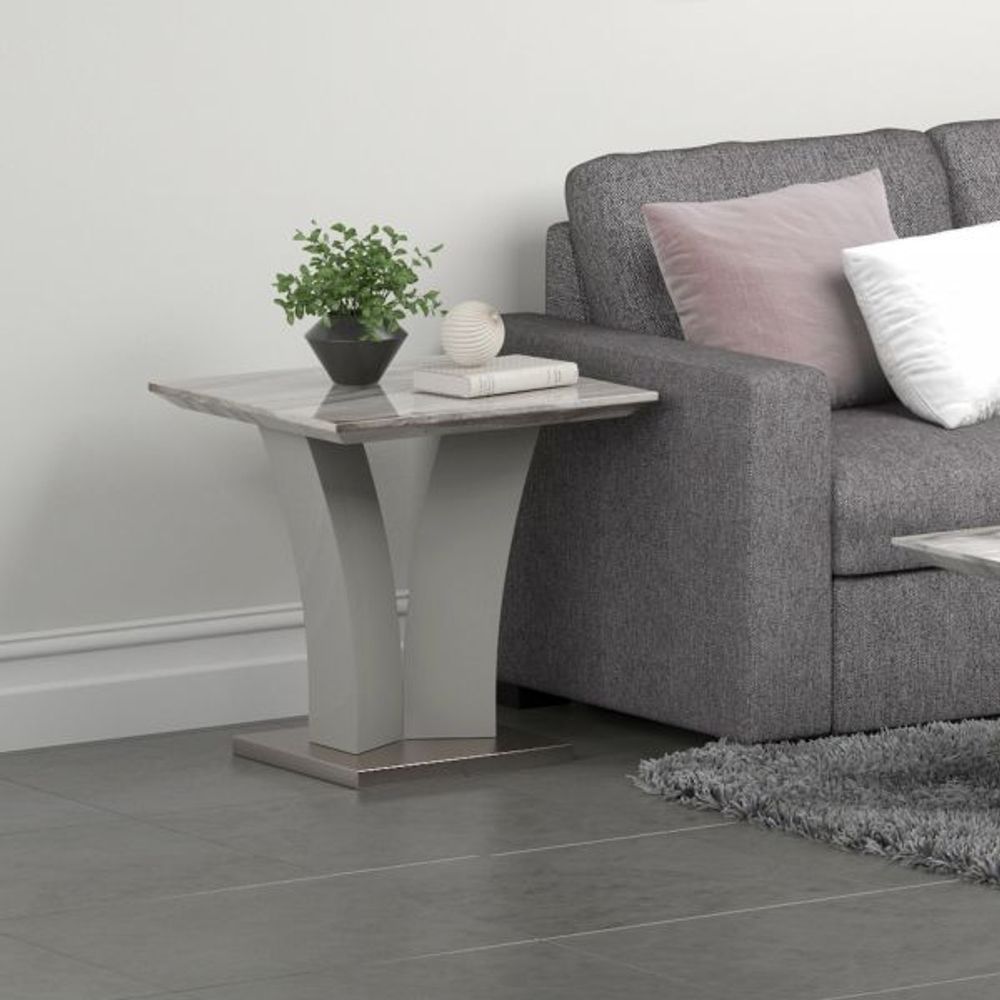 Napoli Accent Table in Grey