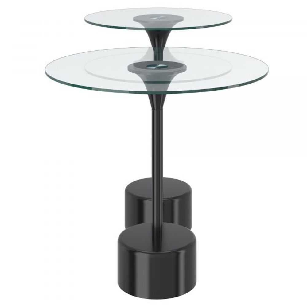 Tulip 2pc Accent Table in Black