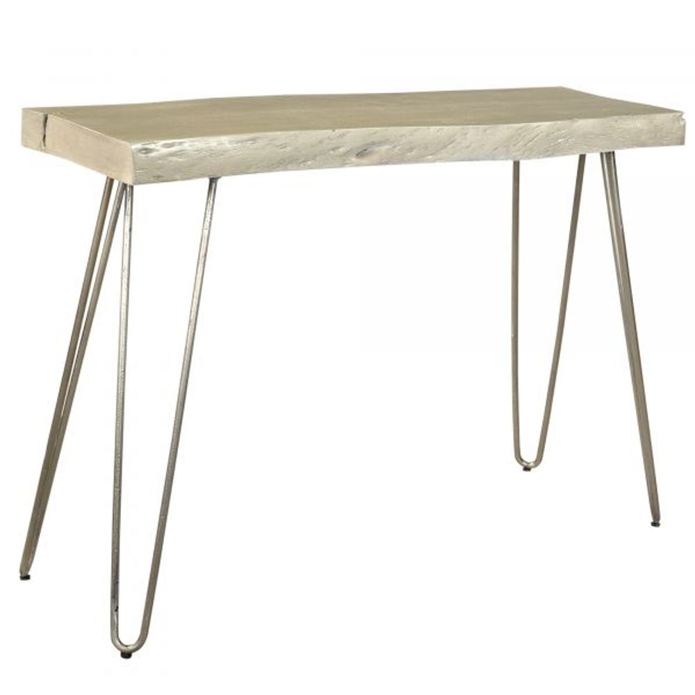 Nila Console/Desk in Light Grey