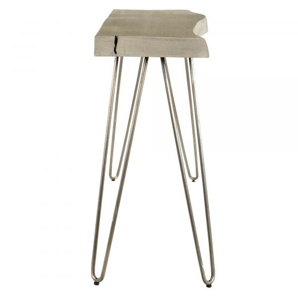 Nila Console/Desk in Light Grey