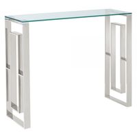 Eros Console/Desk in Silver