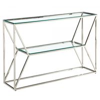 Dragor Console Table in Silver