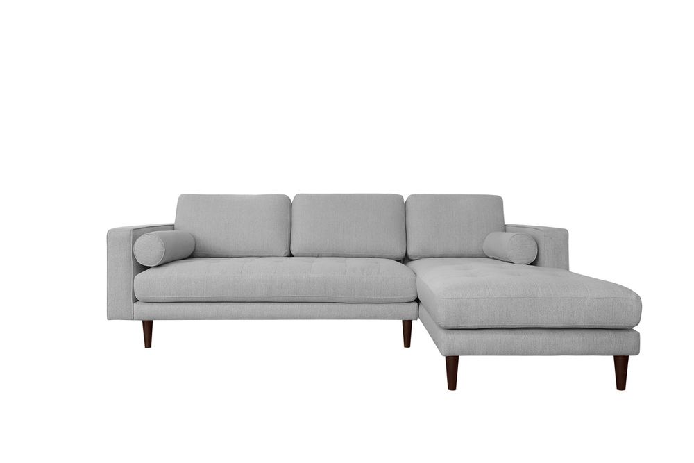 Robbie Fabric Sectional RHF - Oatmeal