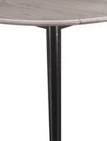 Windsor Round Dropleaf Condo Size Dining Table Grey/Black D475-12-03