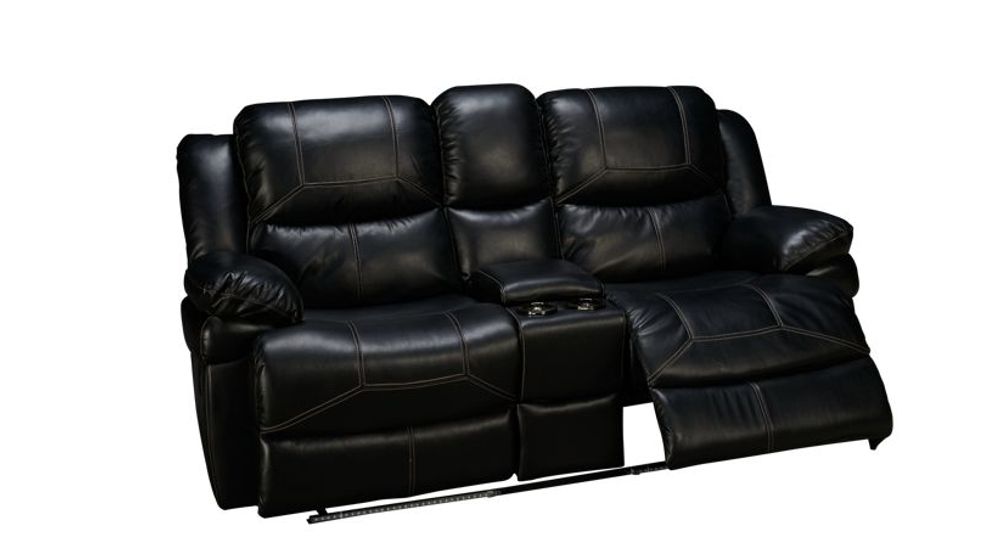 Flynn Power Recliner Loveseat - Black