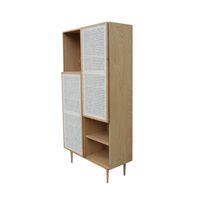 Cane Bookcase - Natural