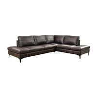 Chase Left Sectional - Espresso Brown