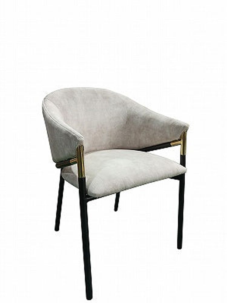 Celina Dining Chair Beige Velvet