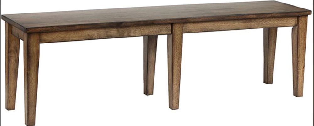 Carmel Rustic Brown Dining Room 60" Bench DC355R