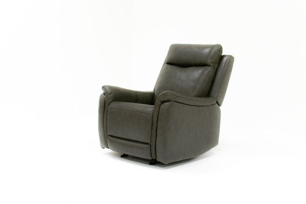 Stuart Power Reclining Genuine Leather Chair