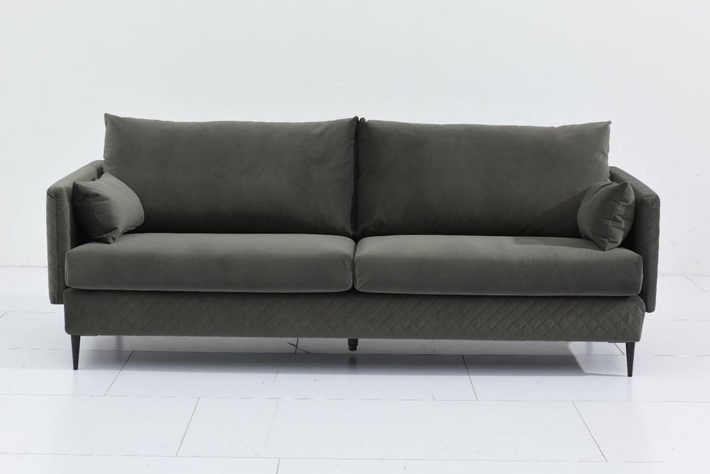 Nico Fabric Sofa - Grey