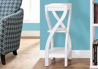 ACCENT TABLE - 32"H / WHITE  - I 2479