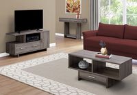 COFFEE TABLE - DARK TAUPE WITH STORAGE - I 2808