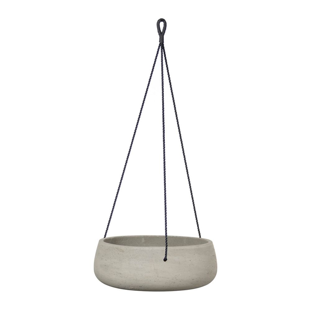 Circular Medium Hanging Pot - Natural