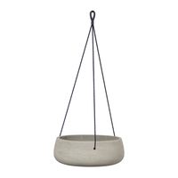 Circular Medium Hanging Pot - Natural