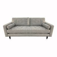 Plush Georgia Sofa - Sandy Tweed