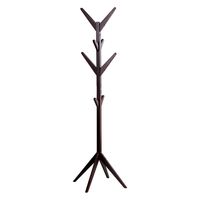 Gameti Coat Rack with Marble-Brown