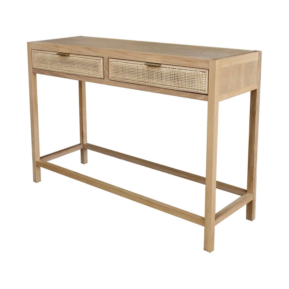 Rattan Console Table - Natural