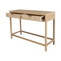 Rattan Console Table - Natural