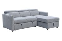 Renato Sectional -Right Chaise-Thora Stone