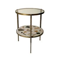 Terrazzo Round Side Table