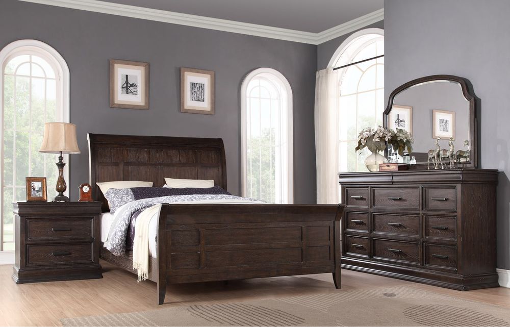 Sonoma Sleigh Queen Bed  - BR-SN1002Q