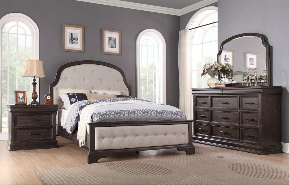 Sonoma Upholstery King Bed  - BR-SN1001K