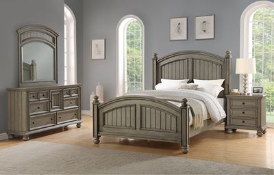 Farmhouse Bay Full Bed  - BR-B1001FN