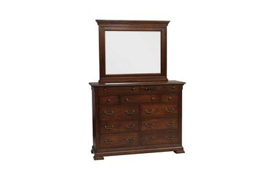 58" Tall Dresser and 44" Landscape Mirror Cherry - BR-CK1006T